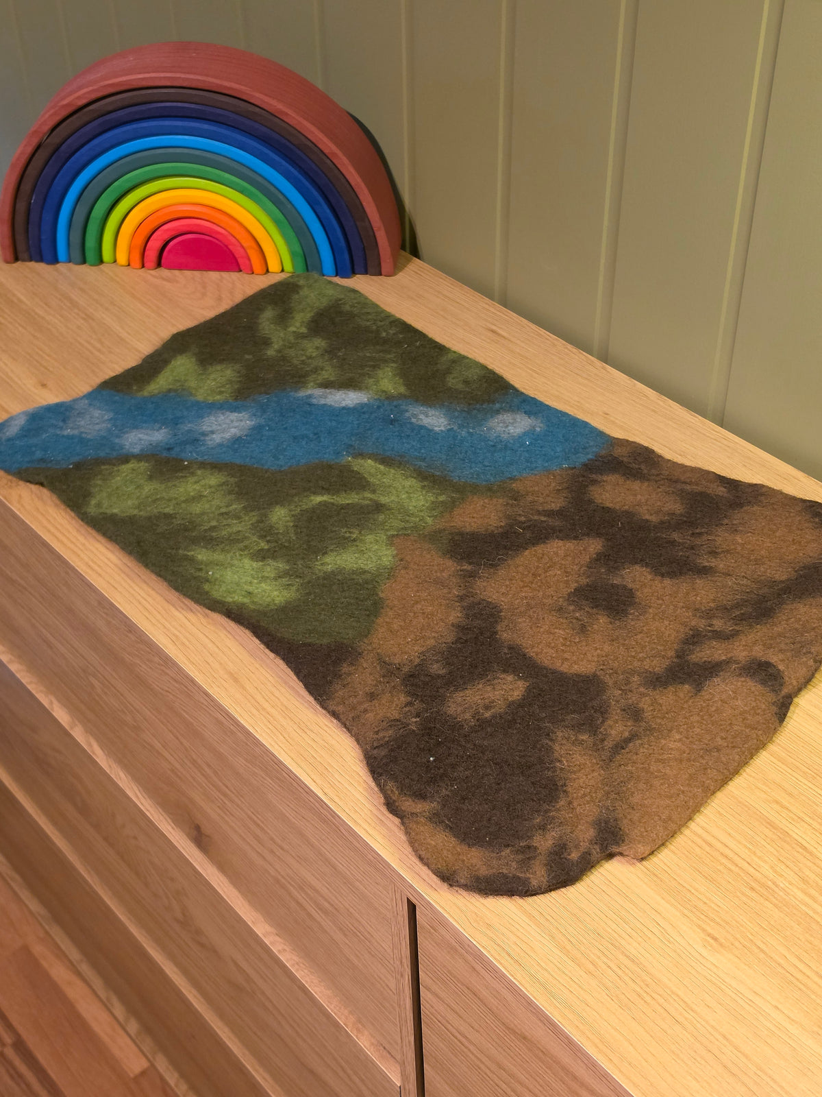 Lekematte – Landskap Glitter
