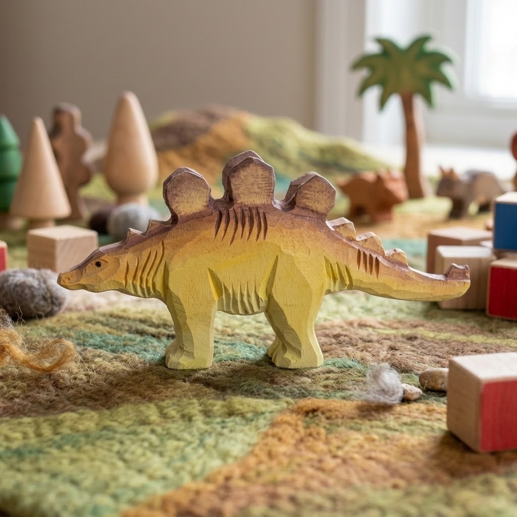 Wudimals Stegosaurus dinosaur
